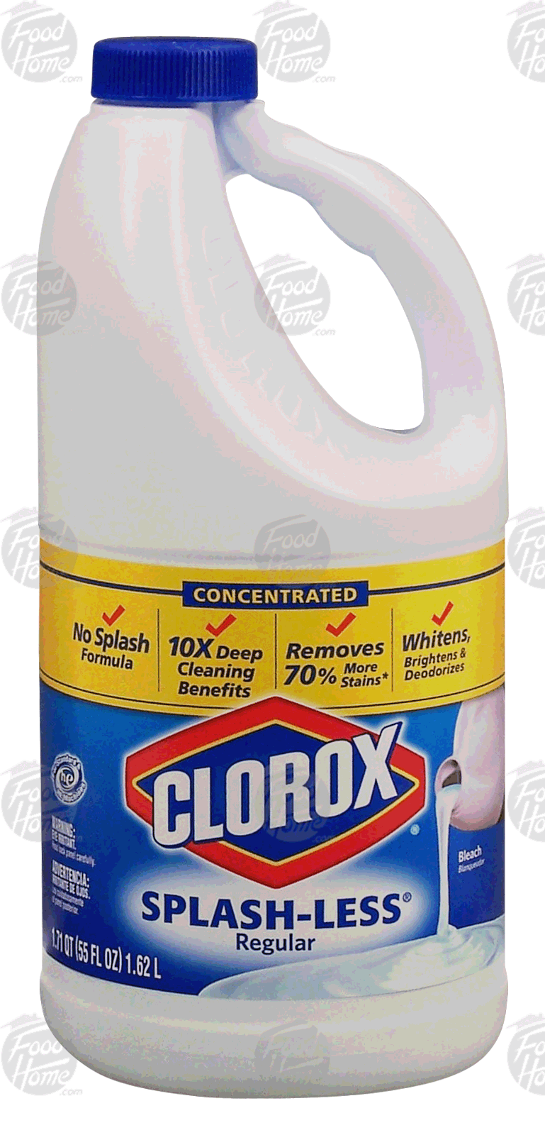 Clorox&nbsp;Splash-less&nbsp;concentrated splash-less bleach, regular Full-Size Picture